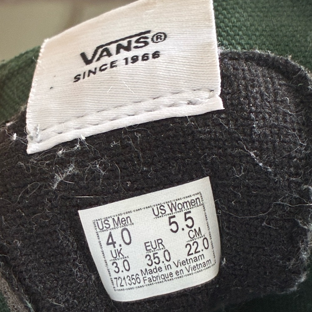 Vans Sk8-Hi Tapered Stackform OSF floral platform sneakers, size 5.5 - Picture 13 of 13